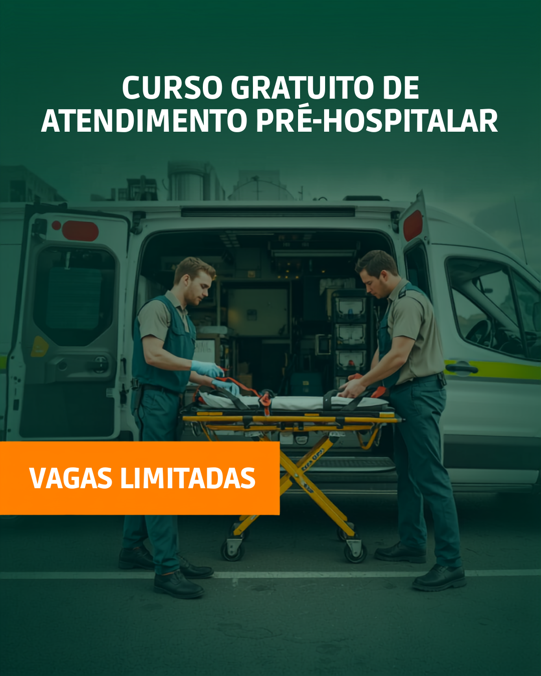 Curso Gratuito de Atendimento Pré-Hospitalar