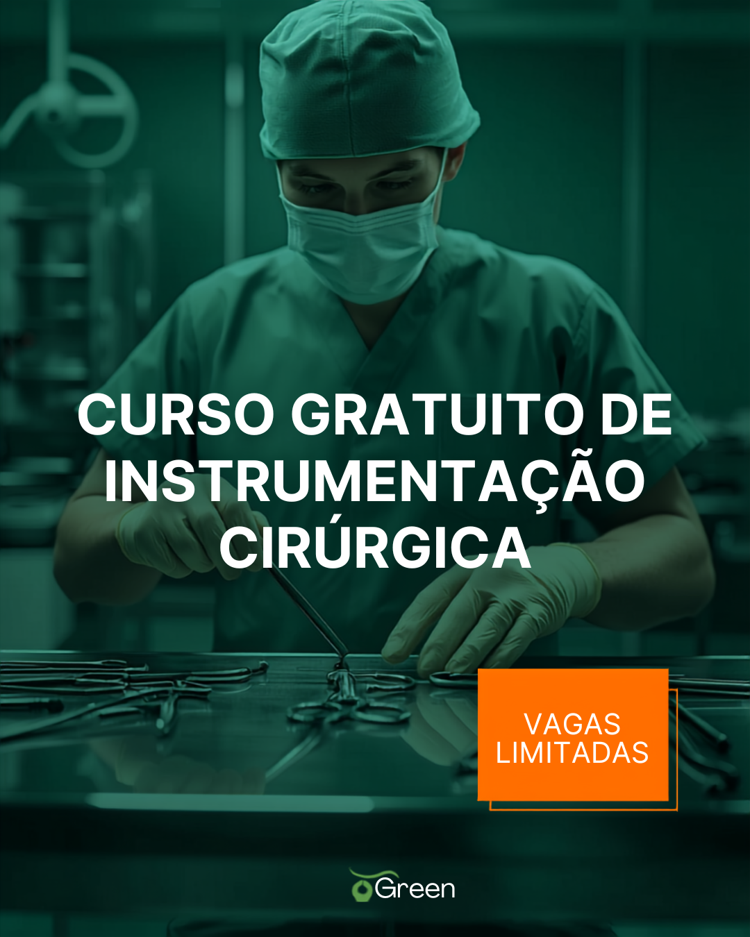 Curso Gratuito de Instrumentação Cirúrgica
